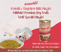 Kravita's Singhara Aata Panjiri