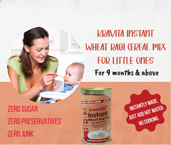 Kravita Wheat Ragi Instant Mix