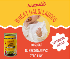 Wheat Haldi Ladoos
