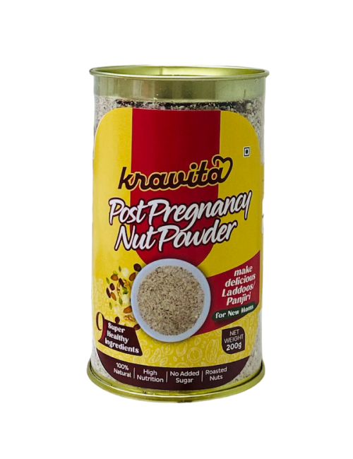 Post Pregnancy Nut Powder for Breastfeeding moms. 9 Super Healthy