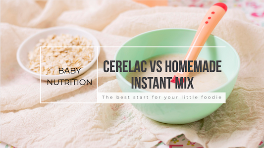 Cerelac vs Homemade Instant Mix