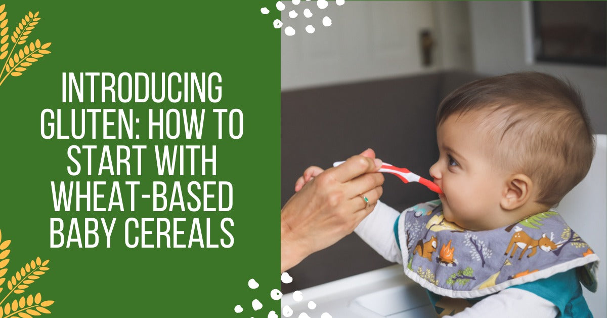 Introducing Gluten: How to Start with Wheat-Based Baby Cereals