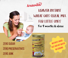 Kravita Wheat Oats Instant Mix