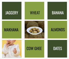 Wheat Banana Ladoos