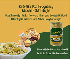 Kravita Post Pregnancy Kacchi Haldi Panjiri