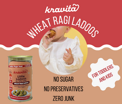 Wheat Ragi Ladoos